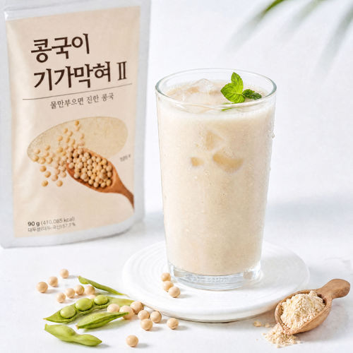 [조계숙 명인] (방송중에만3봉더)콩국이 기가막혀(콩국물 가루) 90g x 16봉 2