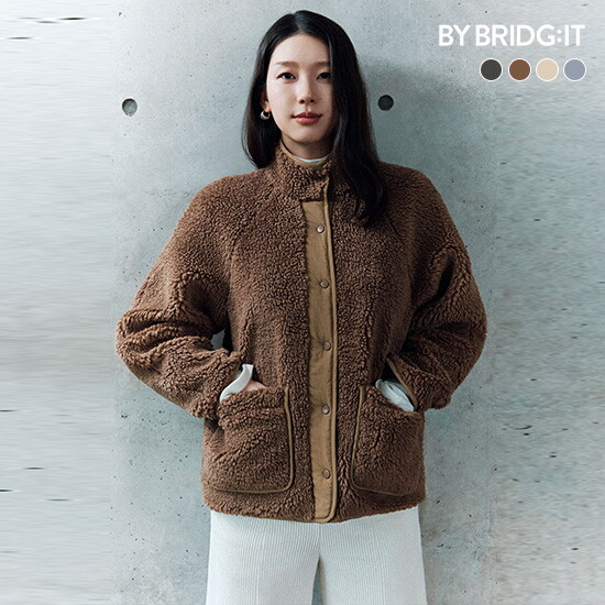 26FW 플러피 플리스 자켓 1+1(차콜+선택) 2