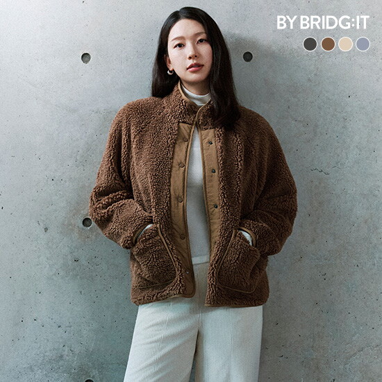 26FW 플러피 플리스 자켓 1+1(차콜+선택)