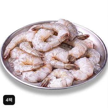 (방송에서만)국내산 손질대하 1.2kg (총 68~80마리 / 300gX4팩)