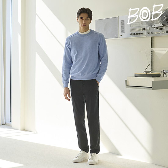BOB 남성 26SS 코튼 블랜디드 팬츠 2종 2