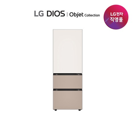 LG Fit & Max 오브제 김치톡톡 글라스 1등급 324L_Z334GBB151 2