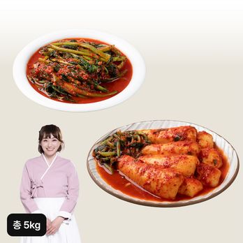 김치연구가 강미금의 별미김치 율무 열무김치 3kg+율무 총각김치 2kg