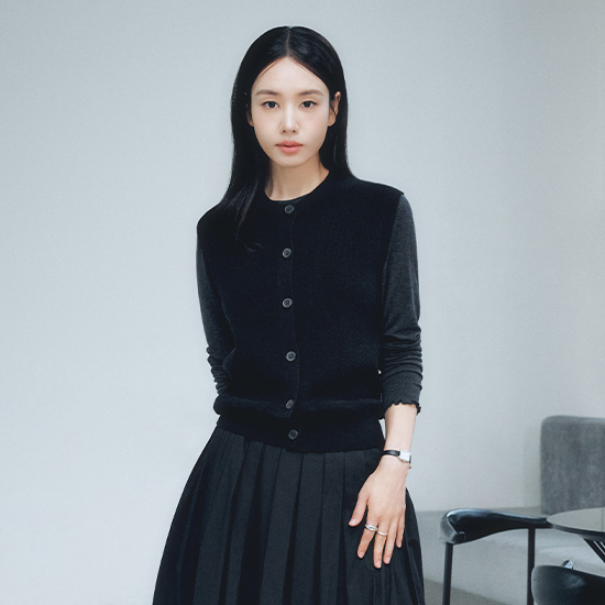 [미리주문10%] 26FW 크루넥 버튼 베스트 3종 2