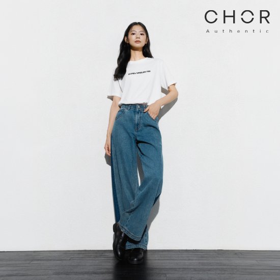 코어 어센틱 26FW 콘트라스트 패널 데님 2