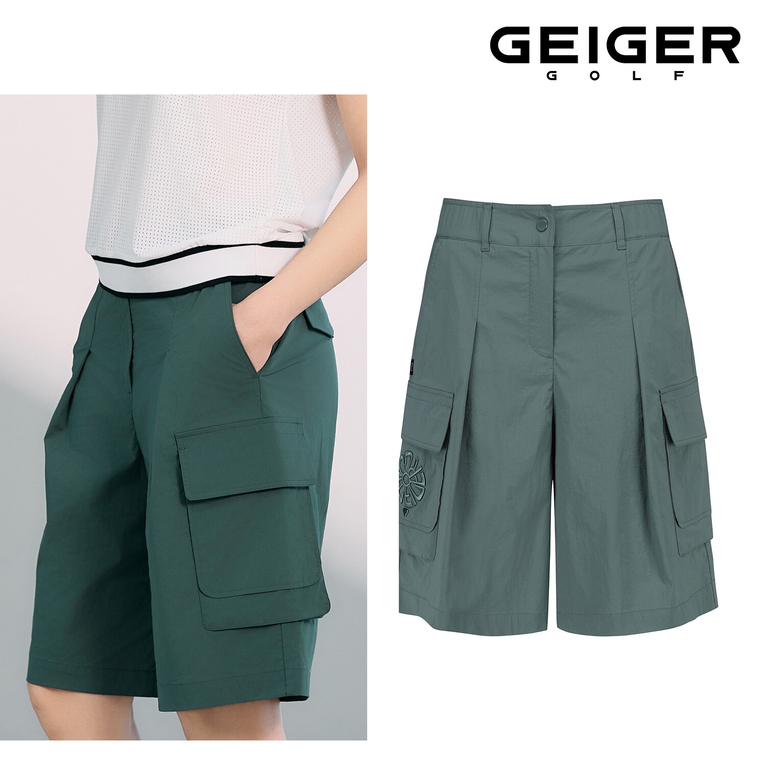 ○ [론칭가 89,000원] 가이거골프 버뮤다 팬츠