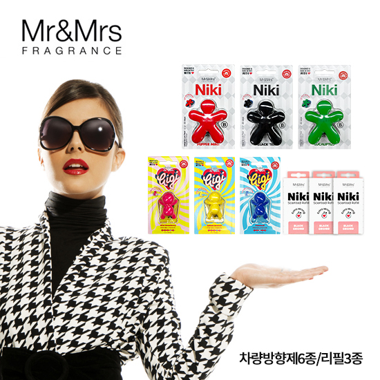 [더 지완스 단독 구성] MR & MRS (블리스터 3종 + 지지 3종 + 블리스터 리필 3종)