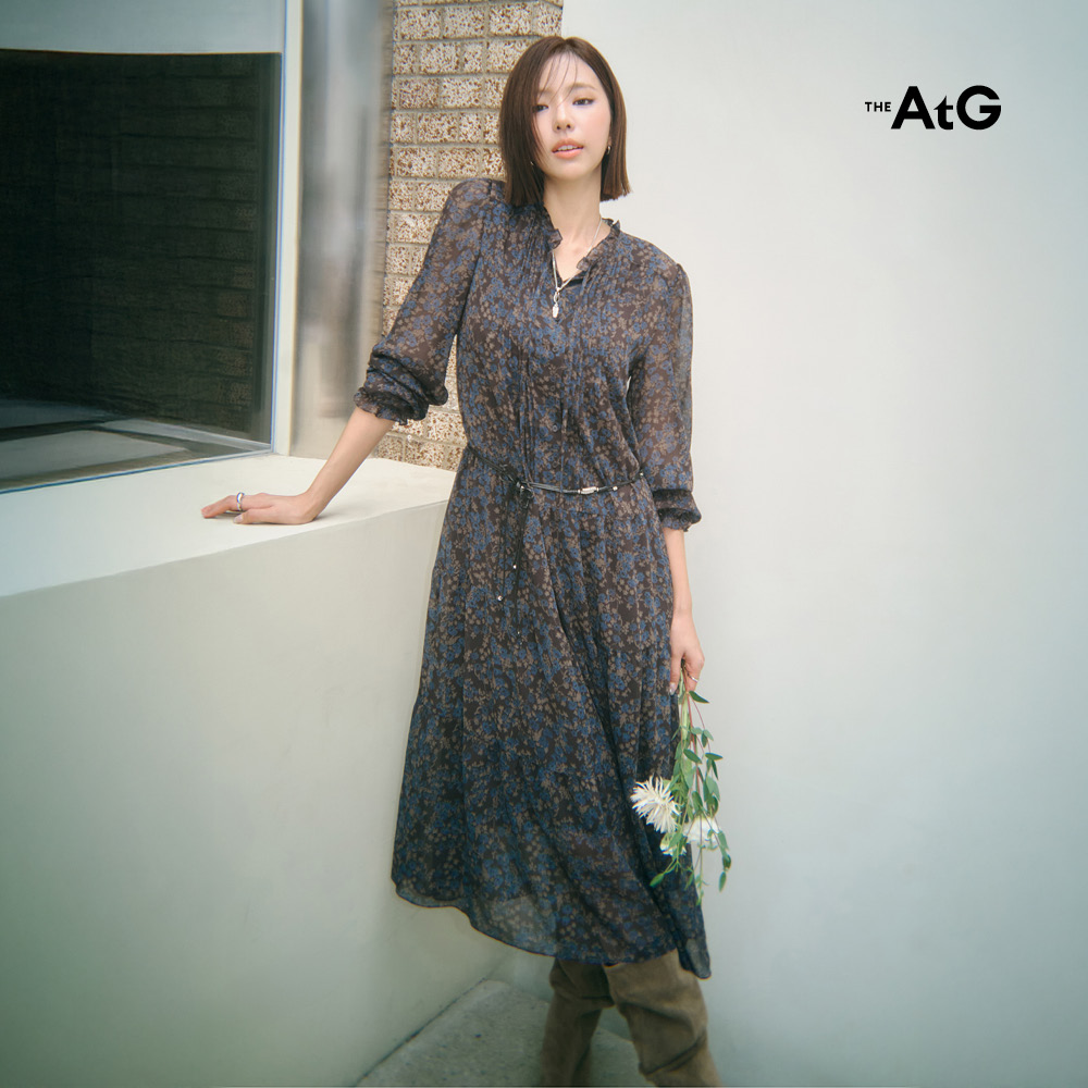 [미리주문10%] 26FW 블룸 쉬폰 티어드원피스 2종 4