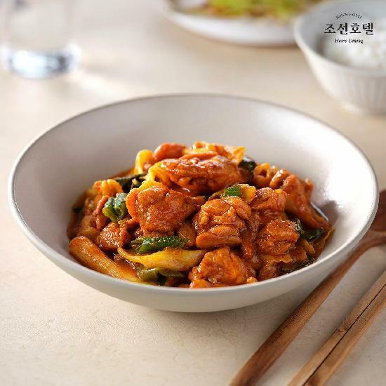 [카드 5%할인]조선호텔 닭갈비 300g X 4팩 (직) 2