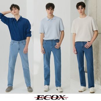 에콕스 남성 라이크라 데님 3종