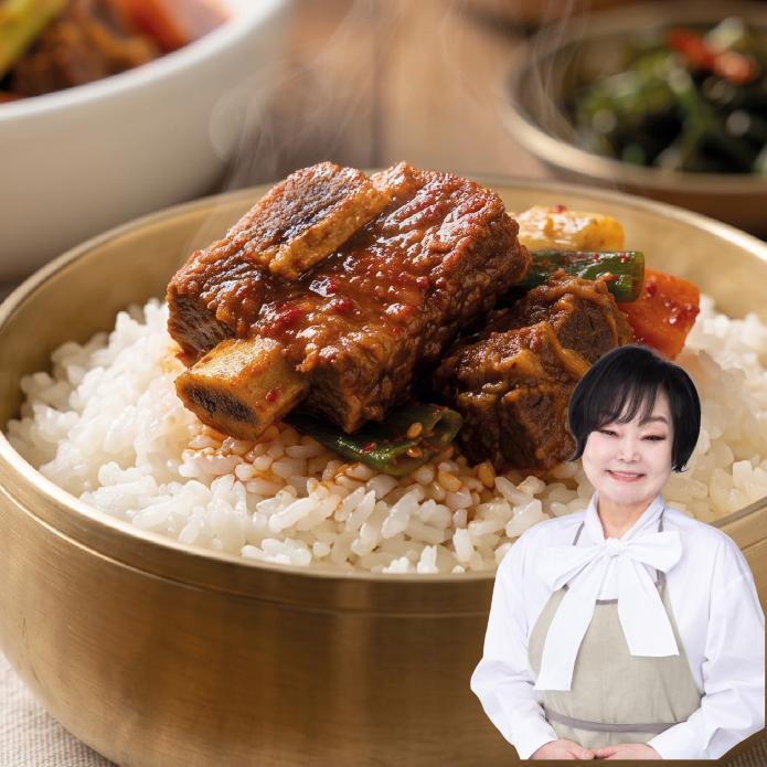 [방송에서만 1팩 더] 빅마마 이혜정의 매콤 소갈비찜 7팩 x 500g, 총3.5kg (6 + 1팩) 4