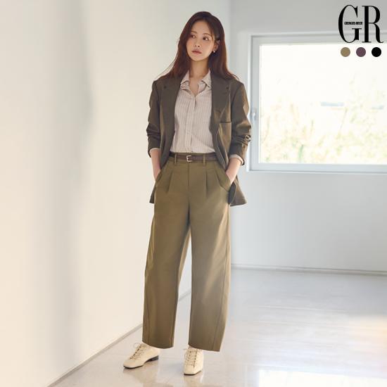 26FW 투턱 배럴 팬츠 3종(G6PBW)