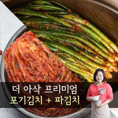 [이보은의]더아삭프리미엄 생포기김치 8kg + 파김치 2kg