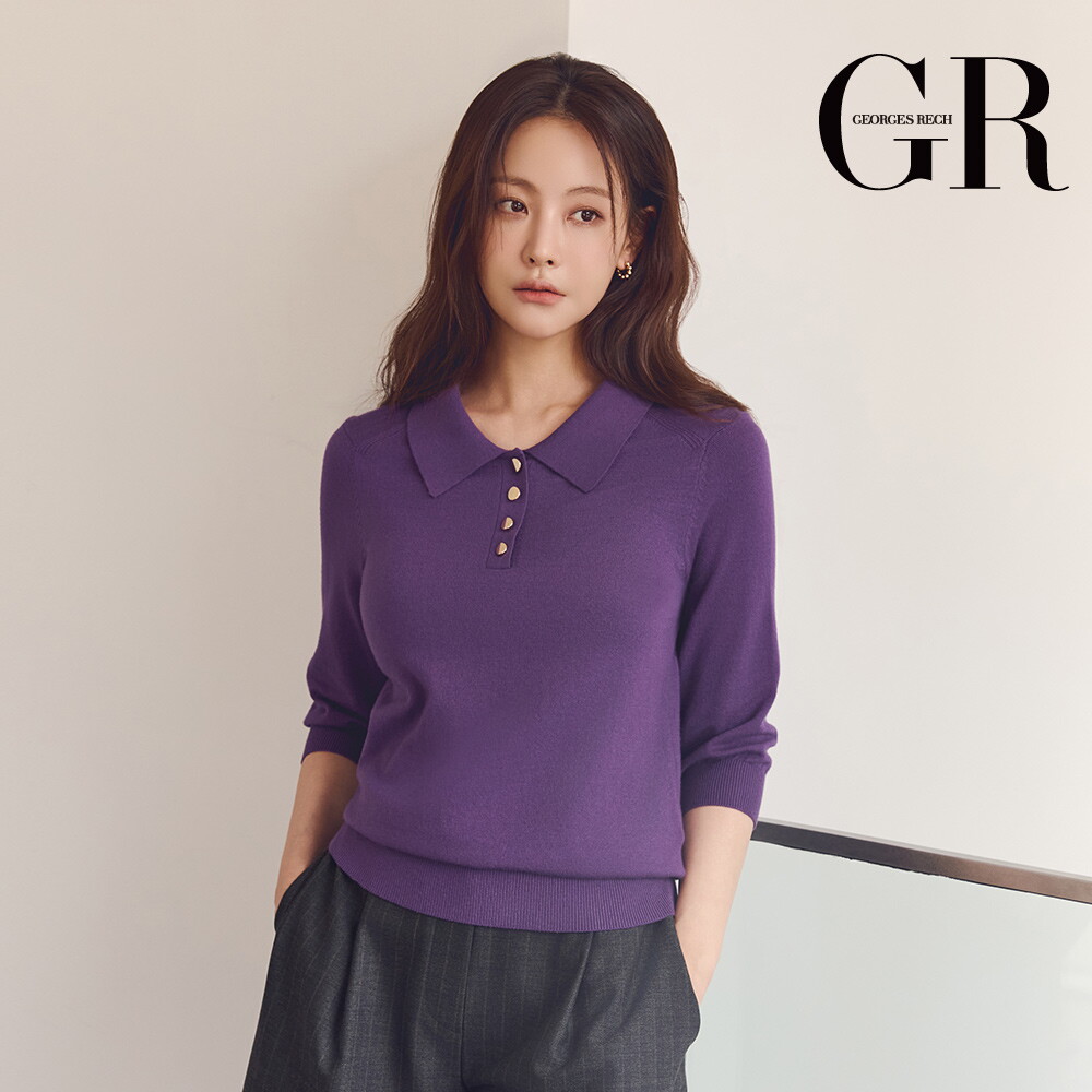 26FW 버튼 포인트 카라 니트 4종