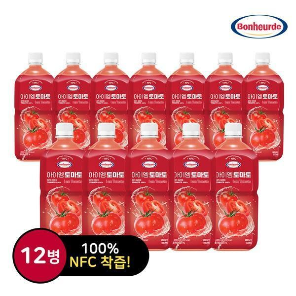 [M] 보넬 아이엠 토마토 NFC 착즙주스 1L*12병