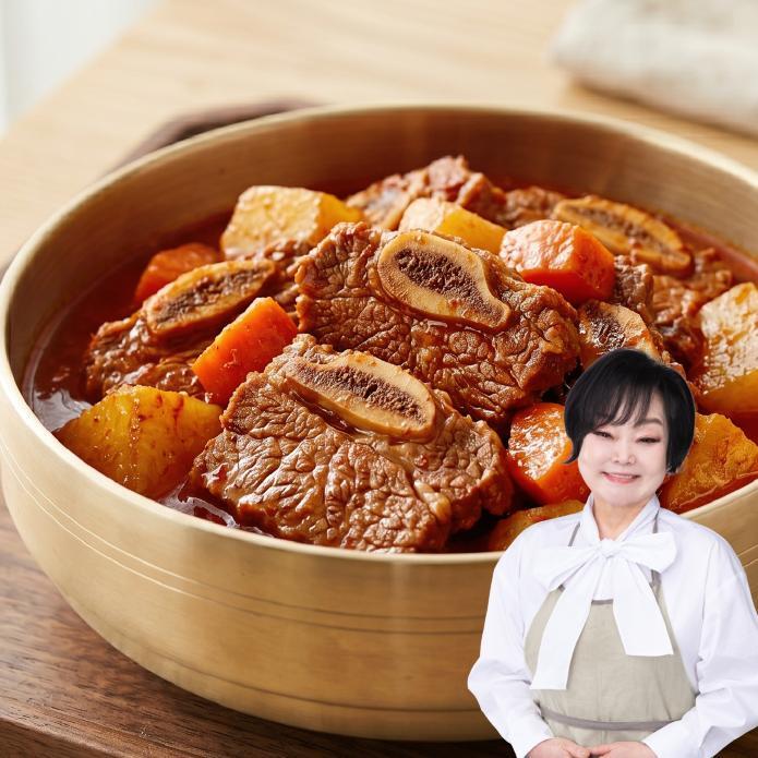 [방송에서만 1팩 더] 빅마마 이혜정의 매콤 소갈비찜 7팩 x 500g, 총3.5kg (6 + 1팩) 3
