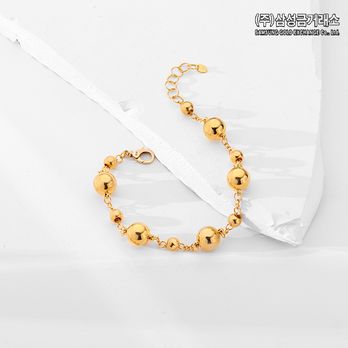 (주)삼성금거래소 24K 순금 빅볼 팔찌  6.1g