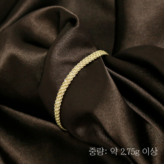 골든클레프 18K 트리플 로프체인 팔찌 3