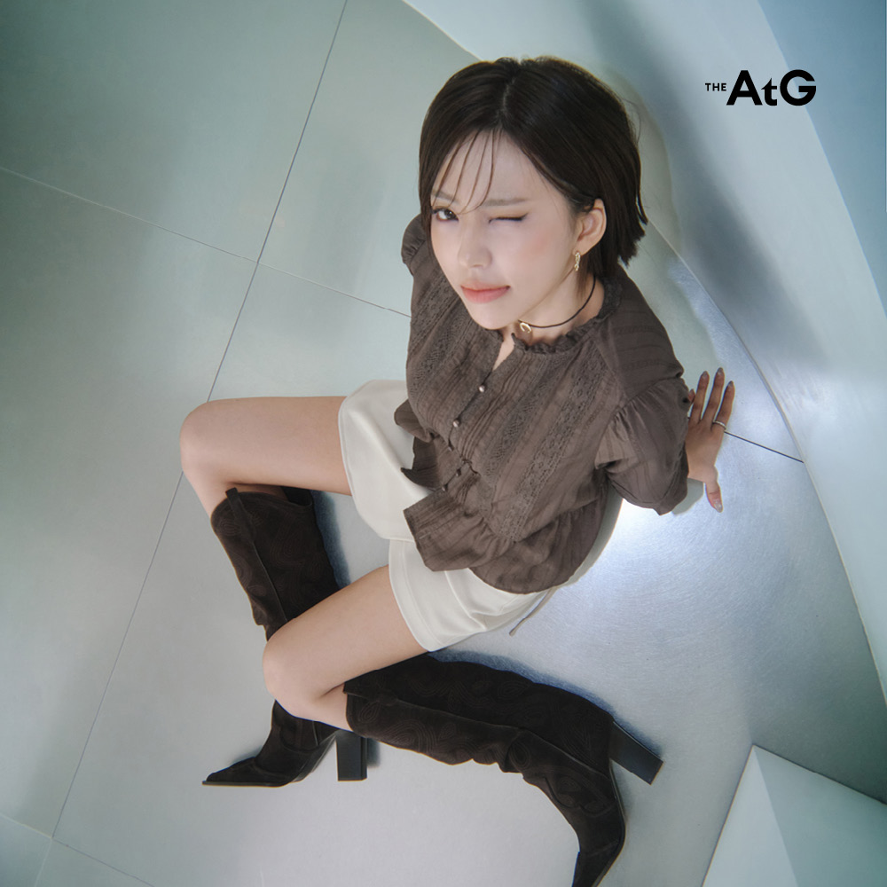 26F/W 페플럼 레이스 블라우스 2