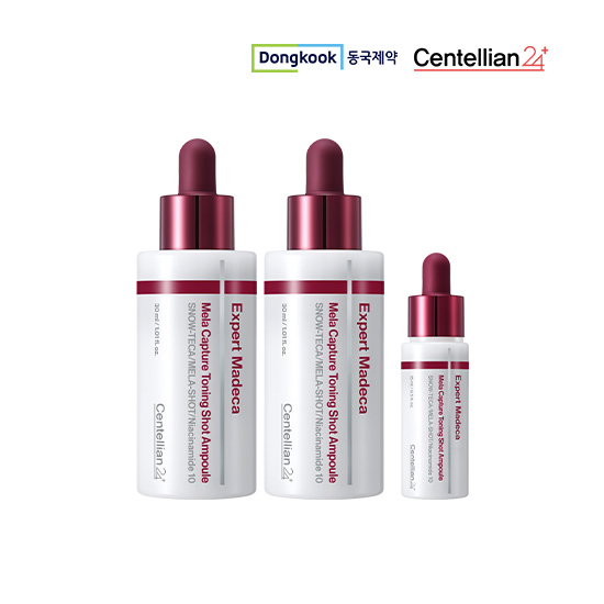 [동국제약] 멜라캡처 토닝샷 앰플 30mL 2개  멜라캡처 토닝샷 앰플 15mL 1개