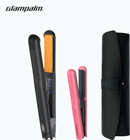 글램팜 더컬패키지 GP201미용실고데기+GP103CV핑크미니고데기+블랙파우치 3종모두 파격가 2
