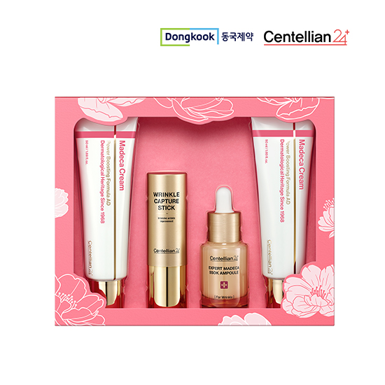 마데카 골든블루밍 에디션 1개 (크림50ml 2개+ 쏙앰플15ml + 링클스틱 1개)