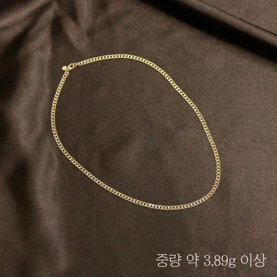 일지오 18K 클래식 커브체인 목걸이 2