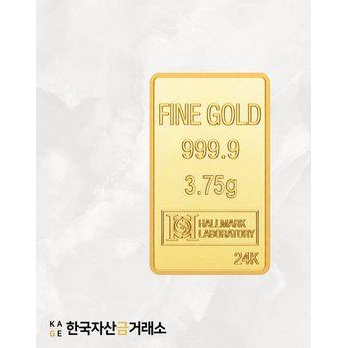 [한국자산금거래소]KAGE 24K 골드바 3.75g