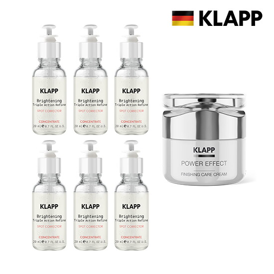 [올해 단한번]클랍 색소 특화 스팟코렉터  앰플 20ml * 6 + 파워 이팩트 크림50ml