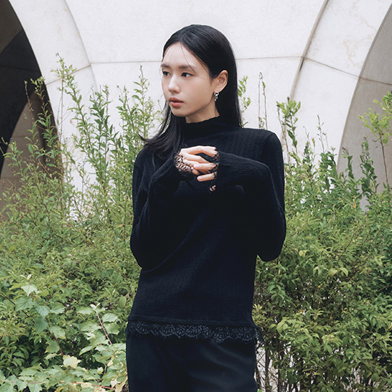 [미리주문10%] 26FW 울블렌드 레이스 풀오버 3종 2