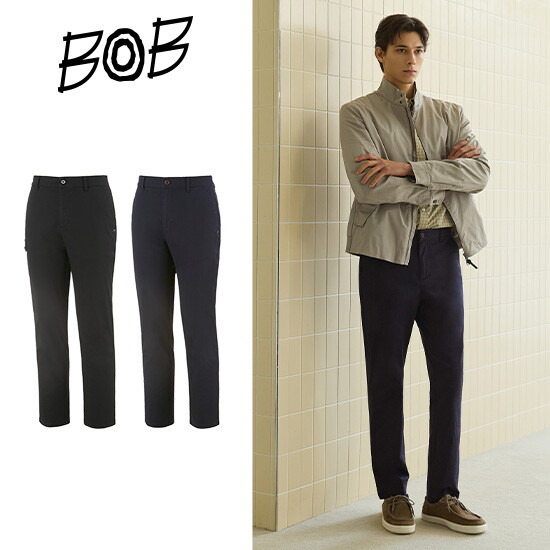 ○ BOB 남성 26SS 코튼 블랜디드 팬츠 2종