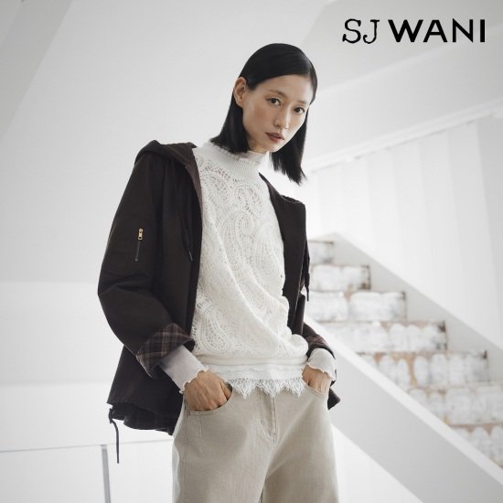 SJ와니 26FW 아티장 크래프트 니트 베스트 1종 3