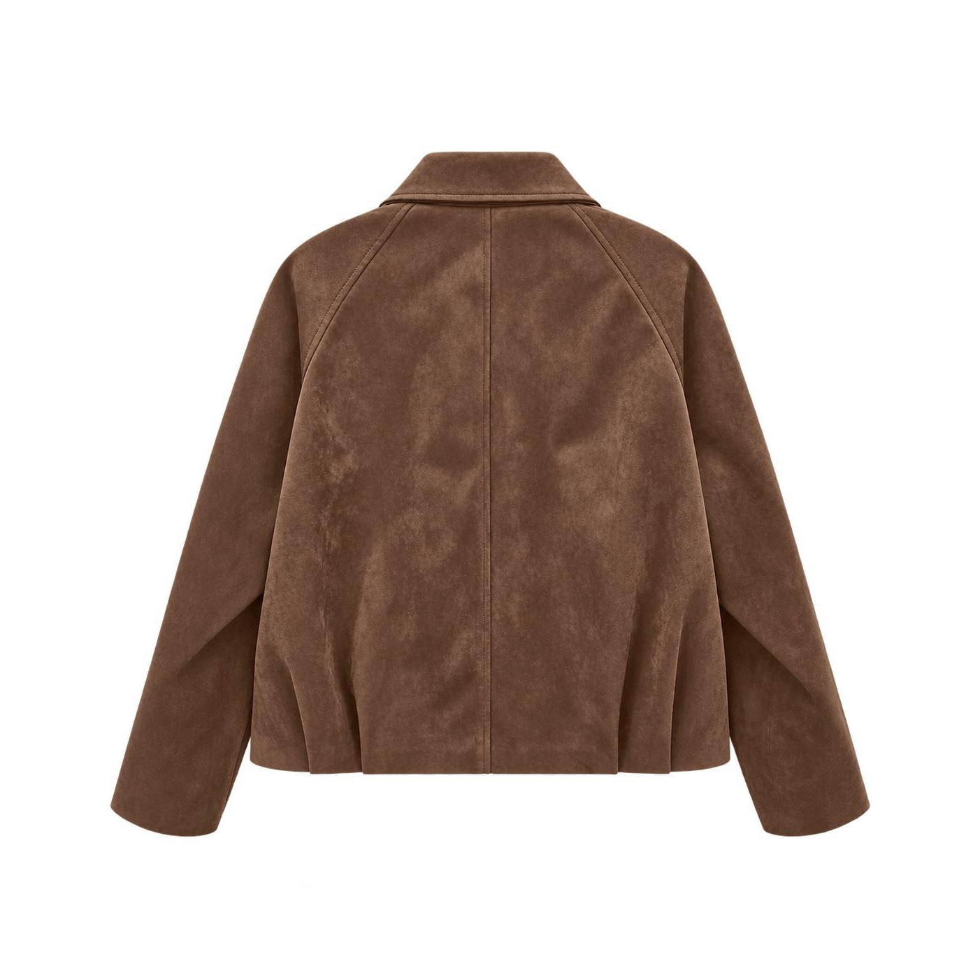 ○26FW Faux 스웨이드 보머 자켓 2