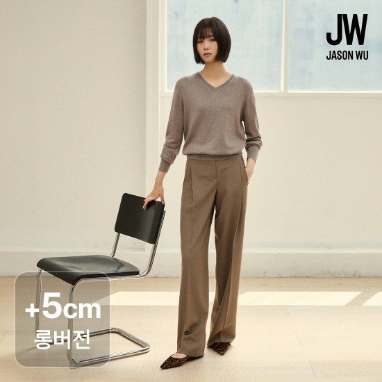 제이슨우 26FW Rove 링클프리 라운드 와이드 턱팬츠 _ 롱기장 +5cm (3 COLORS)