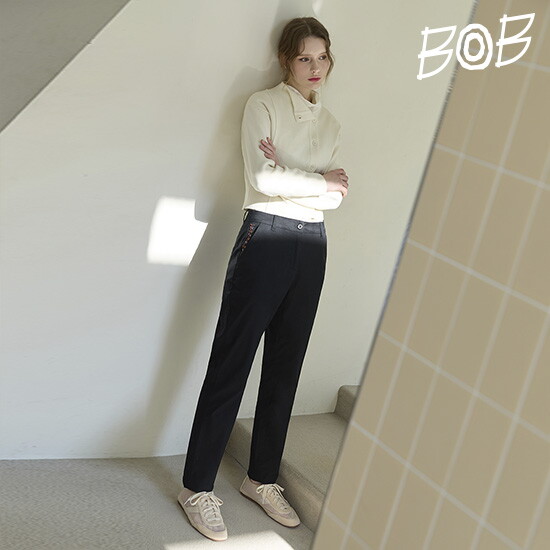 ○ BOB 여성 26SS 코튼 블랜디드 팬츠 2종 2