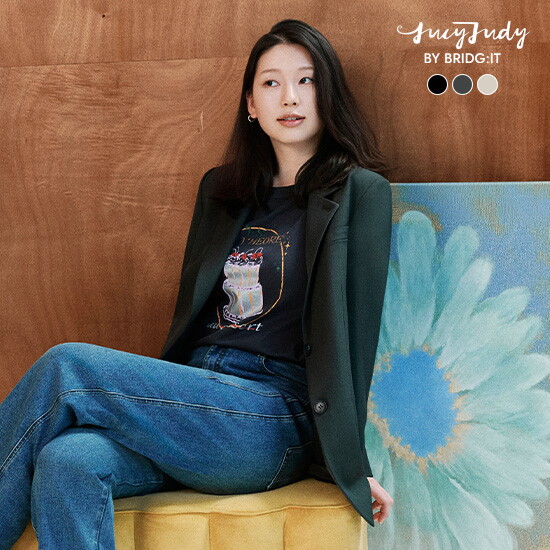 [바이브리짓X쥬시쥬디] 26FW 테일러드 자켓 3