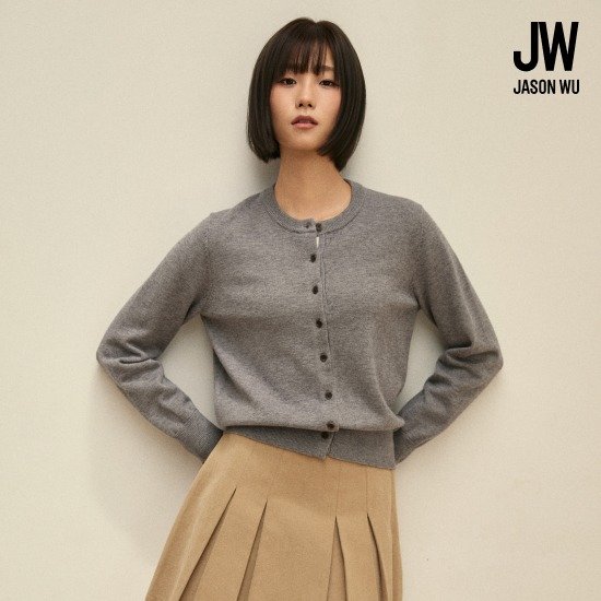 제이슨우 26FW NEW Laurel 컬러 트림 가디건 3종 3
