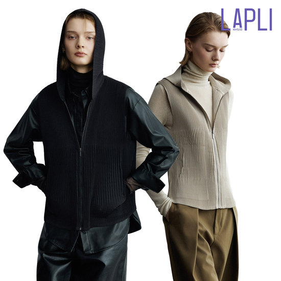 라플리 26FW 메모리 후드 베스트
