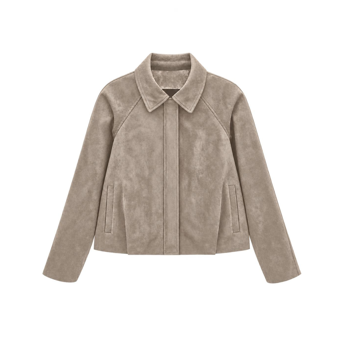 ○26FW Faux 스웨이드 보머 자켓 3