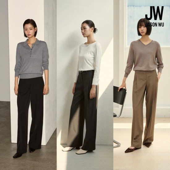 제이슨우 26FW Rove 링클프리 라운드 와이드 턱팬츠 _ 기본기장 (3 COLORS) 4