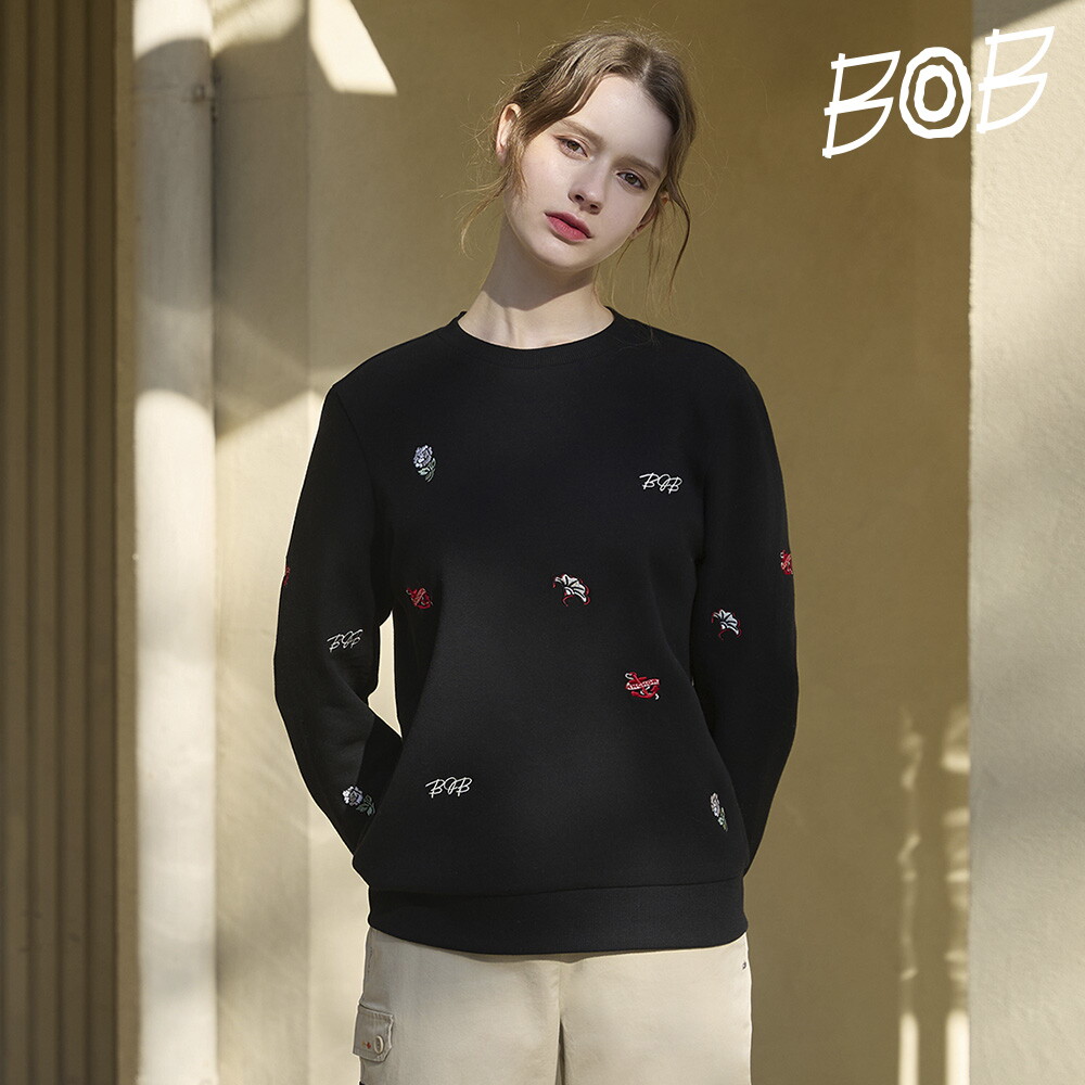 ○ BOB 여성 26SS 크래프트 아르티코 맨투맨 2종 2