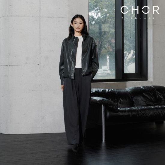 코어 어센틱 26FW 볼륨 와이드 트라우저