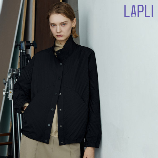 라플리 26FW 핸드플리츠 블루종 재킷 3