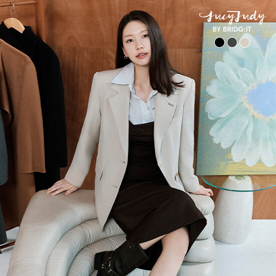 ○ [바이브리짓X쥬시쥬디] 26FW 테일러드 자켓 3