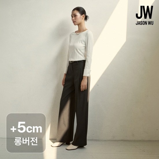 제이슨우 26FW Rove 링클프리 라운드 와이드 턱팬츠 _ 롱기장 +5cm (3 COLORS) 2