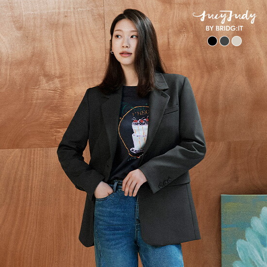 [바이브리짓X쥬시쥬디] 26FW 테일러드 자켓