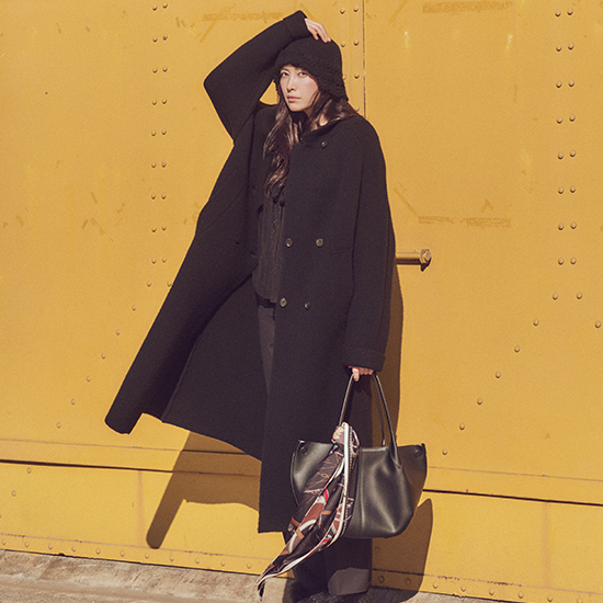 [미리주문 10%] 26FW 뉴클래식 울실크 로장지스카프 2