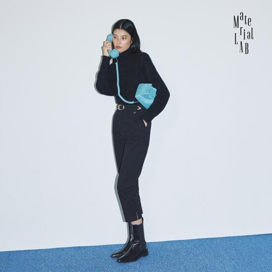 머티리얼랩 26FW 몰스킨 카프리 팬츠