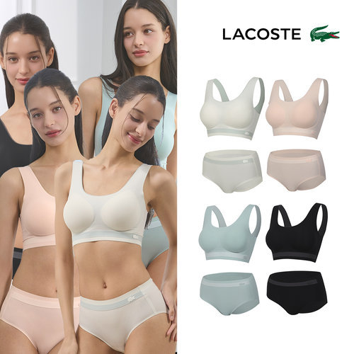 [라코스테] 26SS 라코스테 정품 울트라드라이 브라팬티 패키지 2