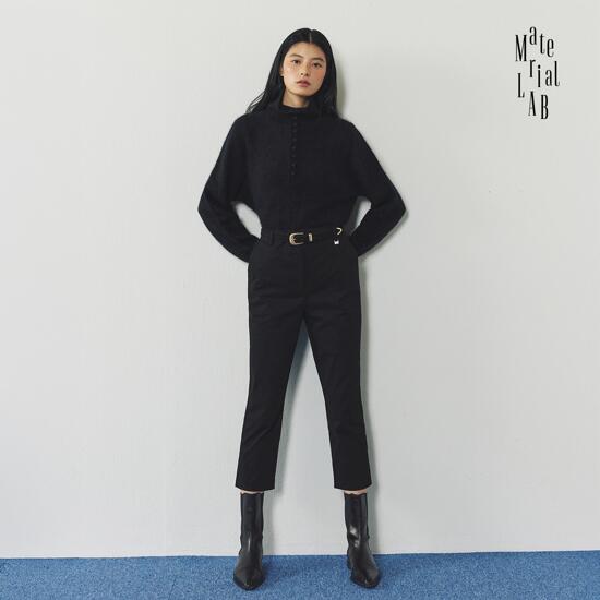 머티리얼랩 26FW 몰스킨 카프리 팬츠 4